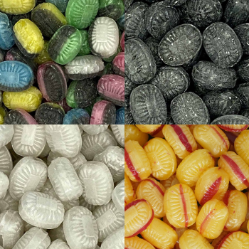 Blandede bolcher, 1 kg