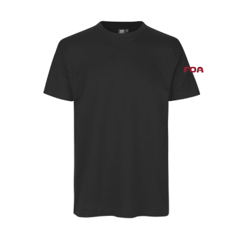 PRO Wear T-shirt, med logo på ærmet, Herre Sort