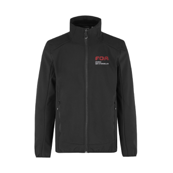 CORE softshell jakke, Herre Sort