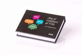 Post-it hardcover, pakkes med 50 stk.